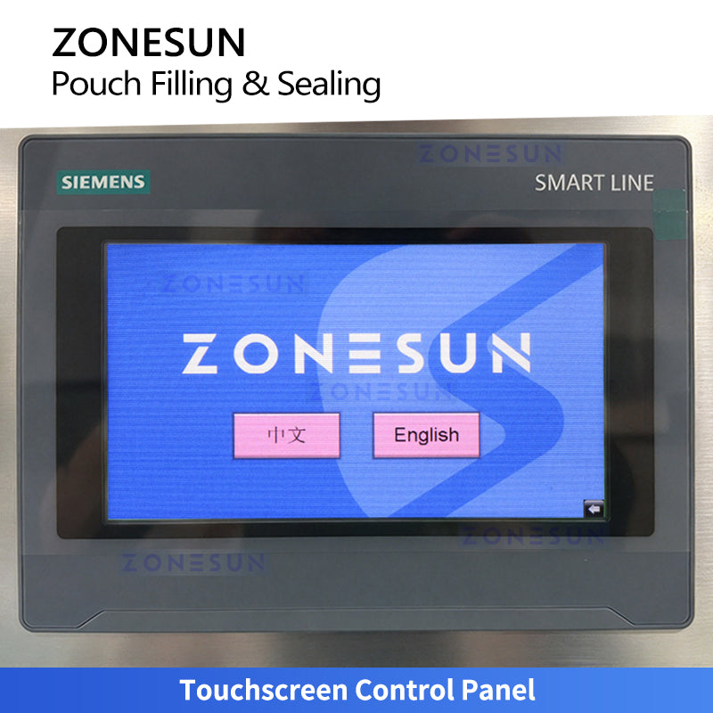 ZONESUN ZS-FM80 Automatic Volumetric Cup Premade Pouch Filling and Sealing Machine