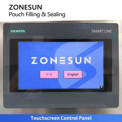 ZONESUN ZS-FM80 Automatic Volumetric Cup Premade Pouch Filling and Sealing Machine