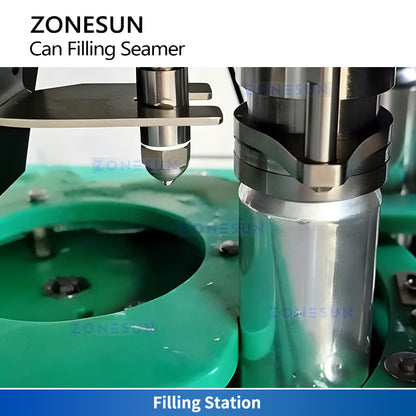 Pro Craft Beer Canning: ZONESUN ZS-TRP1 Automatic Mobile Can Filling & Seaming Machine