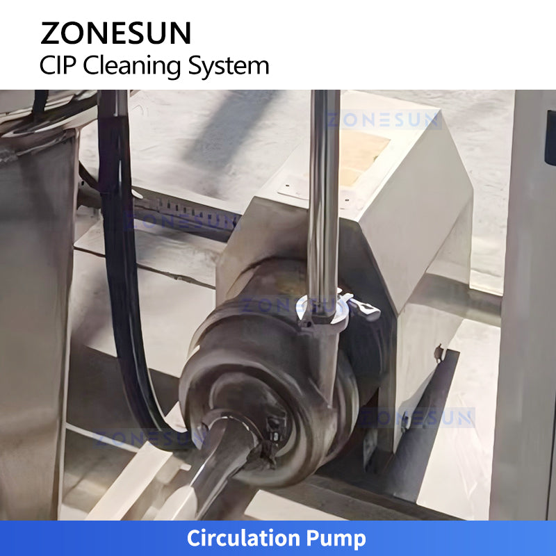 Hygienic Cleaning: ZONESUN ZS-CIP500 Series Fully Automatic 3-Tank CIP System for Dairy & Beverage