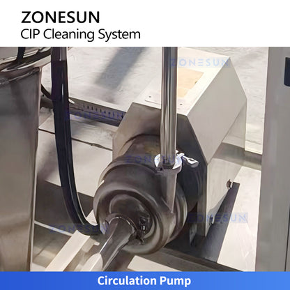 Hygienic Cleaning: ZONESUN ZS-CIP500 Series Fully Automatic 3-Tank CIP System for Dairy & Beverage