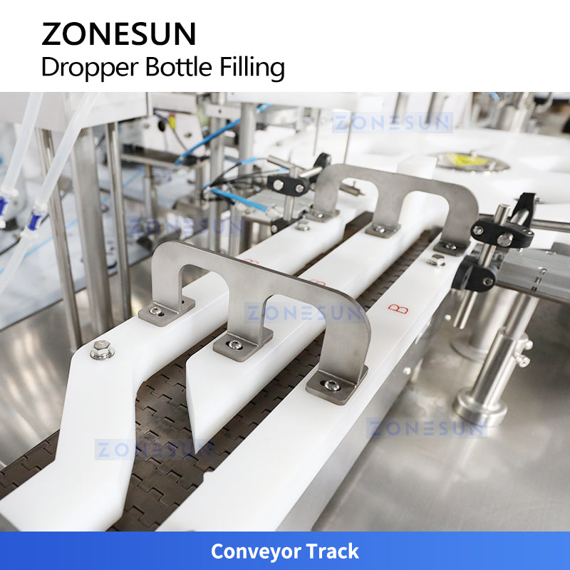 ZONESUN ZS-AFC27YT: Dual-Station Automatic Liquid Filling, Dropper Placing, Capping Machine