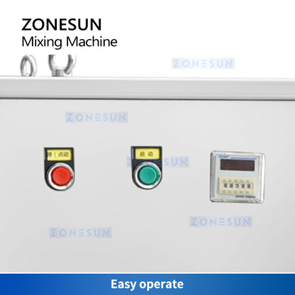 ZONESUN ZS-SBH10 3D Powder Mixer for Efficient Dry Material Blending in Food and Chemical Use