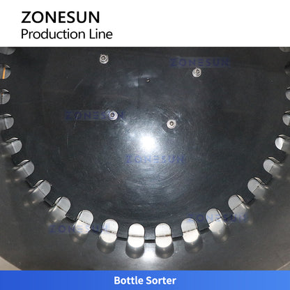 ZONESUN ZS-AFCL5 Automatic Small Bottle Filling Capping Labeling Line for Cosmetics & Chemicals