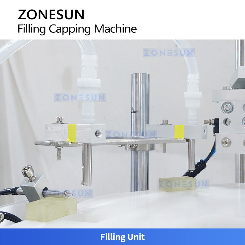 ZONESUN ZS-AFC32B Peristaltic Pump Liquid Filling and Capping Machine for Essential Oils & Eye Drops