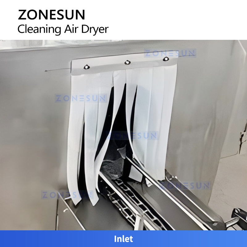 ZONESUN ZS-WB16 Automatic Bottle Washing and Drying Machine for Food Beverage and Cosmetic Container
