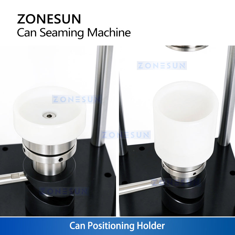 ZONESUN ZS-FJG100 Manual Can Seamer for PET & Aluminum Cans | Home & Small Batch
