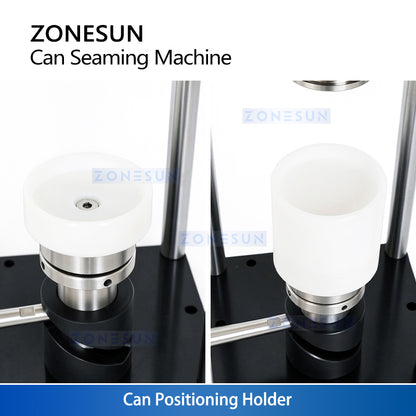 ZONESUN ZS-FJG100 Manual Can Seamer for PET & Aluminum Cans | Home & Small Batch