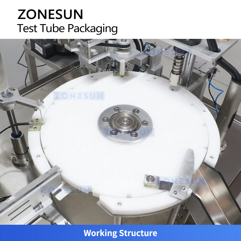 ZONESUN ZS-AFC36 Small Bottle Liquid Filling and Capping Machine Monoblock Cam System for Solvents Labs and Compact Production Lines