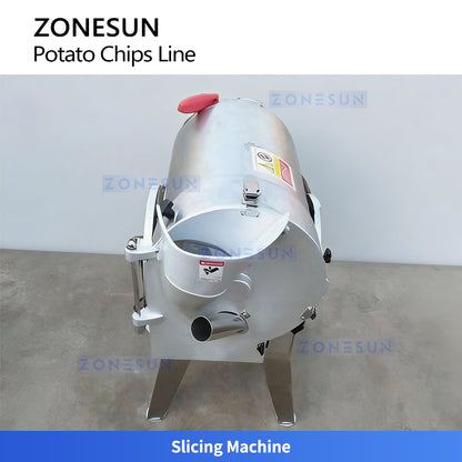 ZONESUN ZS-PCL1 Fully Automatic Potato Chips Production Line for Food Manufacturers