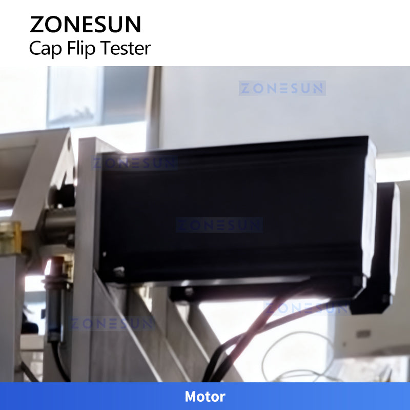ZONESUN ZS-DTBT1 Automatic Flip Cap Durability Testing Machine for Cosmetics and Bottles