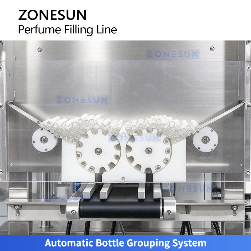 ZONESUN ZS-FAL180X17 Automatic Perfume Bottle Feeding Filling Capping and Labeling Line