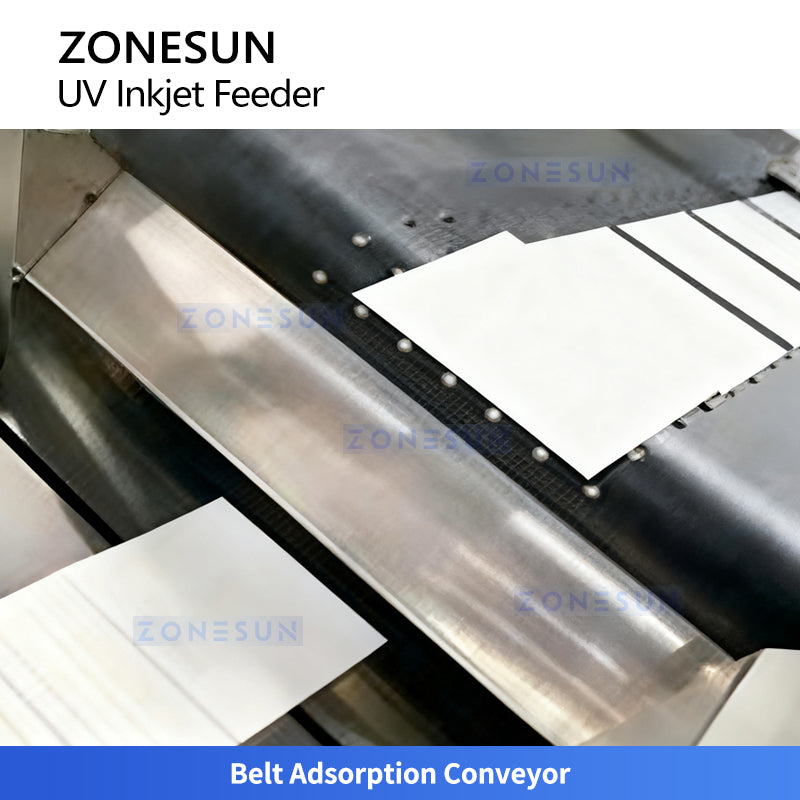 ZONESUN ZS-FYP6 Auto UV Inkjet Coding Machine for High-Resolution Printing on Labels, Cards, Tickets
