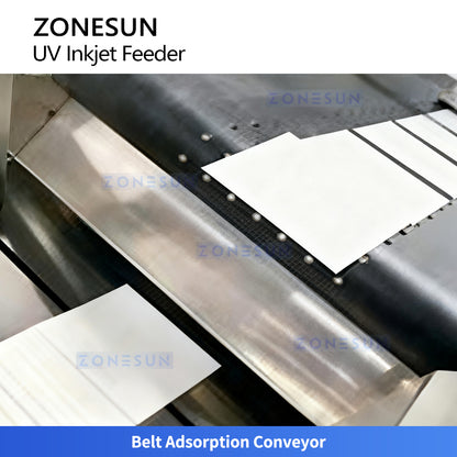 ZONESUN ZS-FYP6 Auto UV Inkjet Coding Machine for High-Resolution Printing on Labels, Cards, Tickets