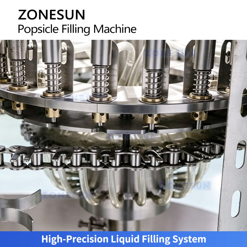 ZONESUN ZS-BB01 Automatic Plastic Tube Filling and Sealing Machine for Ice Pops & Juice