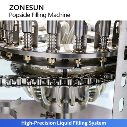 ZONESUN ZS-BB01 Automatic Plastic Tube Filling and Sealing Machine for Ice Pops & Juice