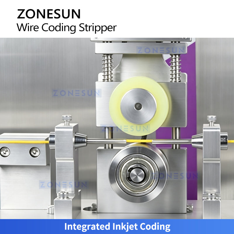 ZONESUN ZS-EW30 Automatic Wire Cutting Stripping and Coding Machine for Cable Processing