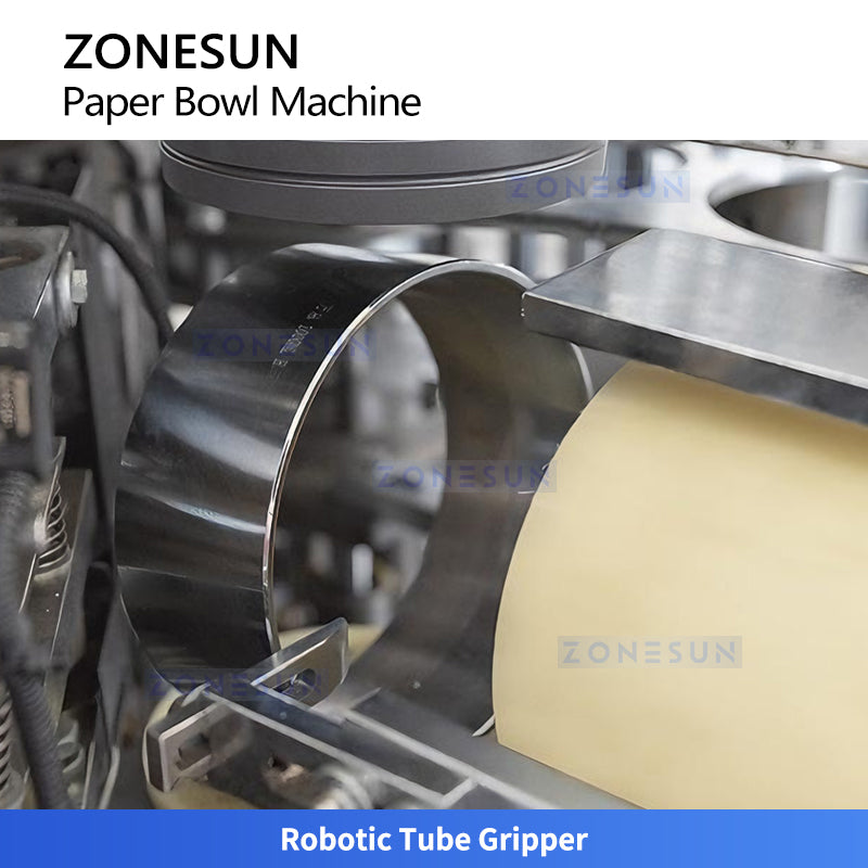 ZONESUN ZS-YB2000 Automatic Paper Bowl Forming Machine for Fast Food, Takeaway and FMCG Packaging