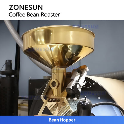 ZONESUN ZS-GHK3 Automatic 3–6.5kg Coffee Bean Roaster for Cafés and Specialty Coffee Production