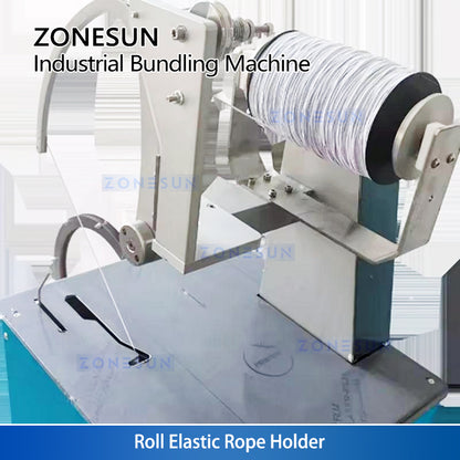 ZONESUN ZS-KZJ100 Automatic Elastic Rubber Rope Bunching Machine for Flowers & Vegetables