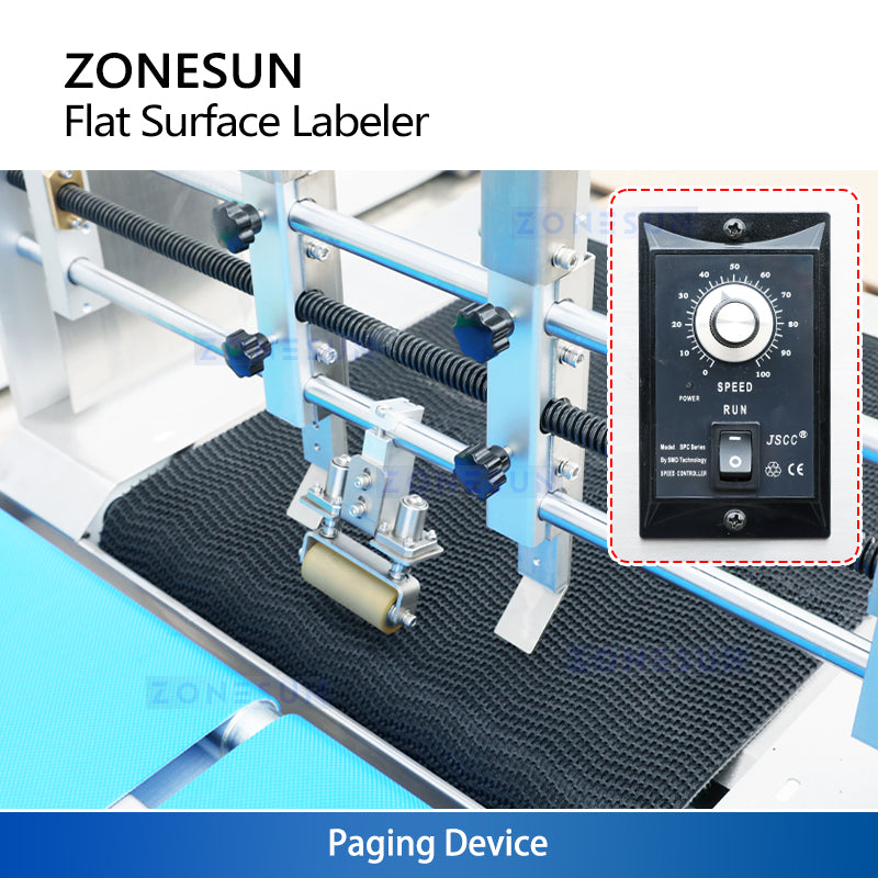 ZONESUN ZS-TB160P2 High-Speed Flat Surface Labeling Machine with Paging Feeder