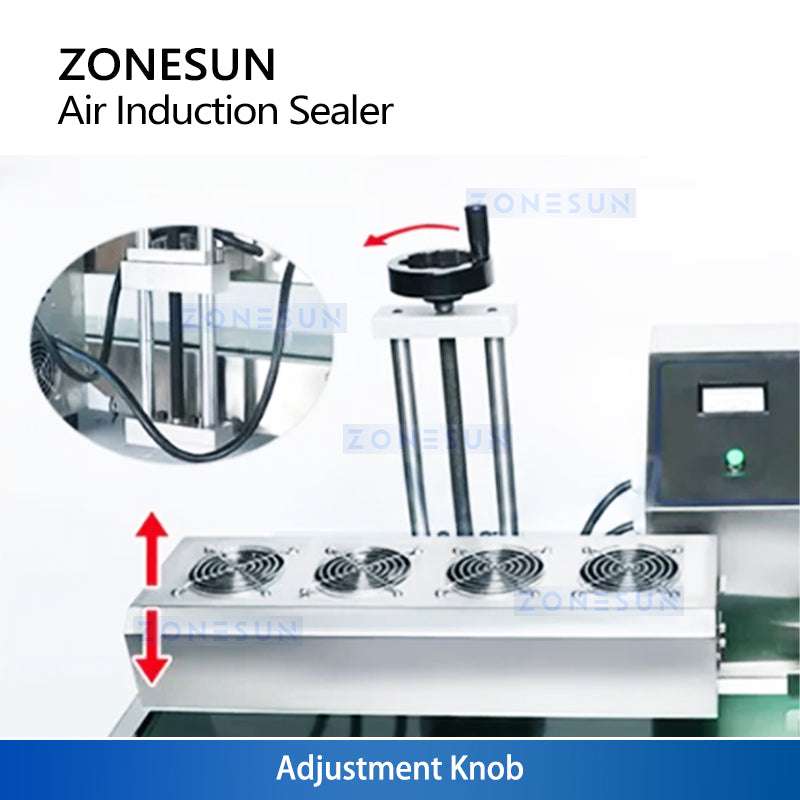 ZONESUN ZS-FK6000A Automatic Electromagnetic Induction Sealing Machine for Bottle Packaging