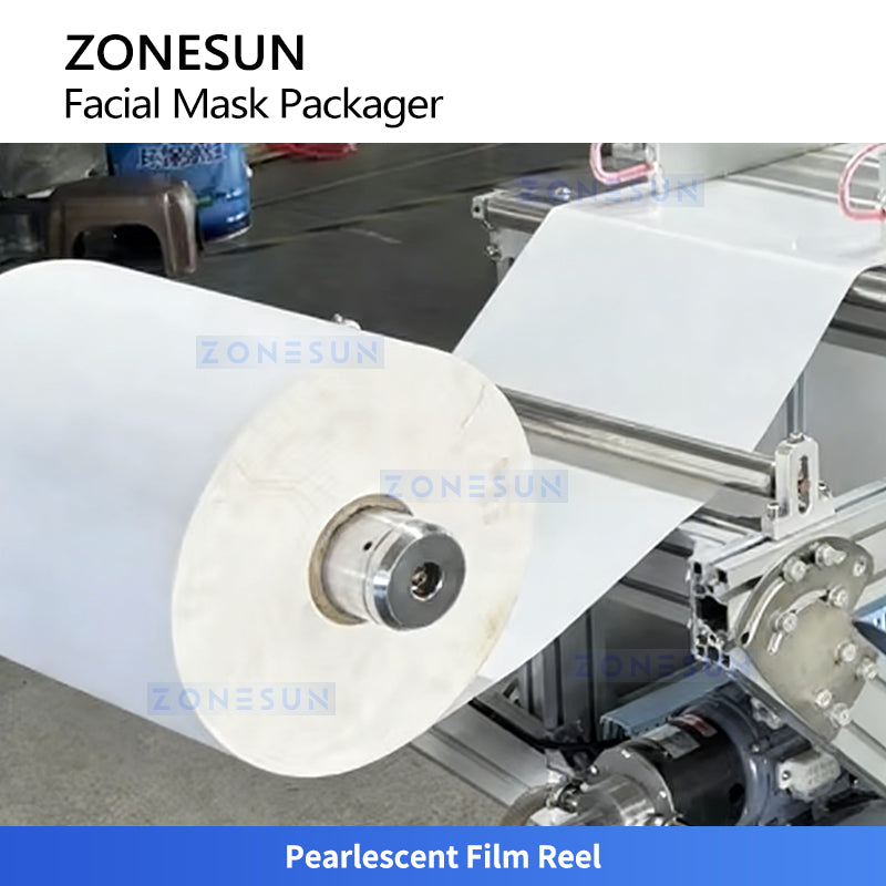 ZONESUN ZS-MS2TCP Automatic Hydrogel Facial Mask Cutting Machine