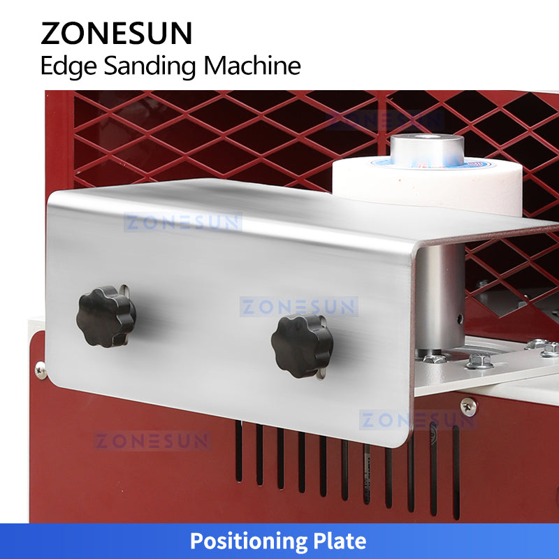 Smooth Finishing: ZONESUN ZS-V05 Variable Speed Leather Edge Sanding & Burnishing Machine