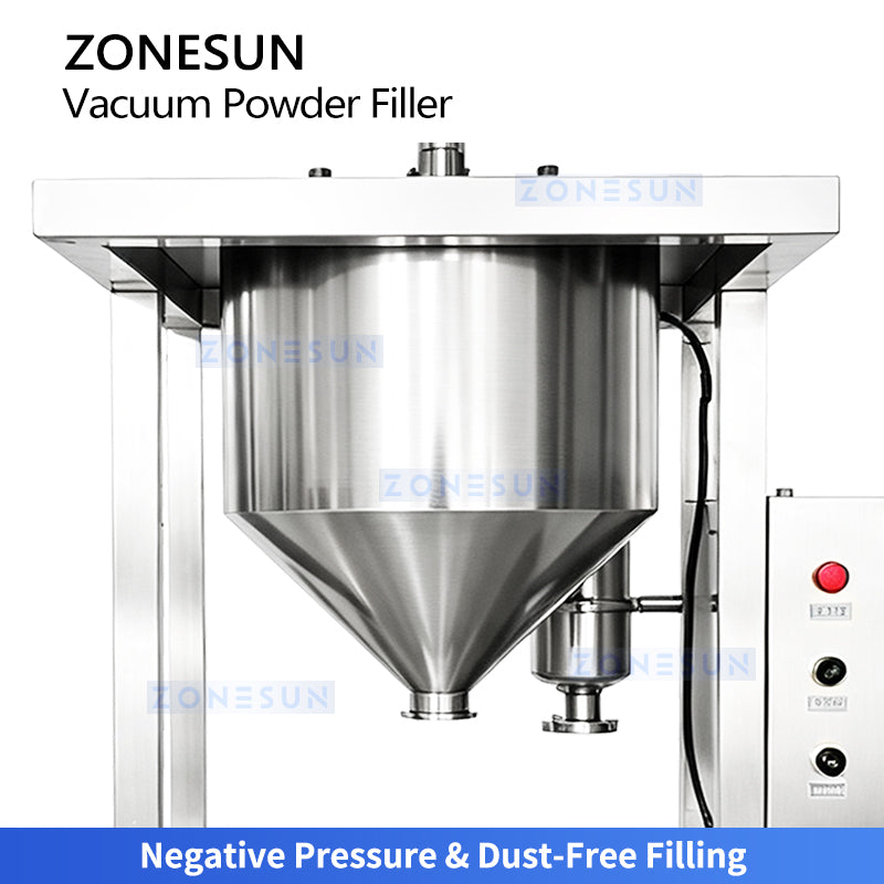 ZONESUN ZS-FM30L Vacuum Powder Filling Machine for Ultra-Fine Powder