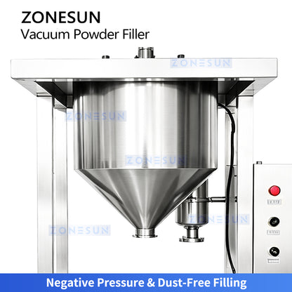 ZONESUN ZS-FM30L Vacuum Powder Filling Machine for Ultra-Fine Powder