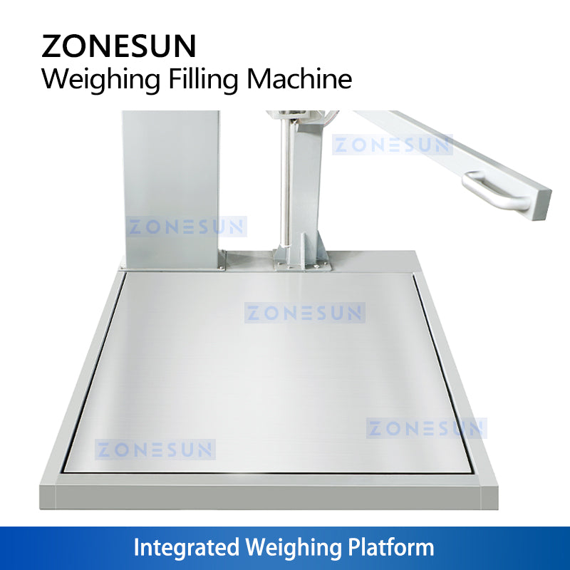 ZONESUN ZS-YTEXW2 Semi-Automatic Explosion-Proof IBC Tank Weighing Filling Machine for Chemical Liquids