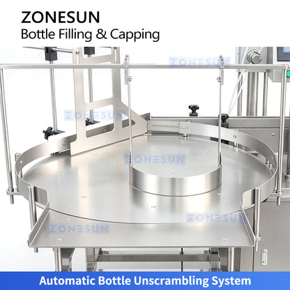 ZONESUN ZS-AFC55 Automatic High-Temperature Small Bottle Filling and Capping Machine