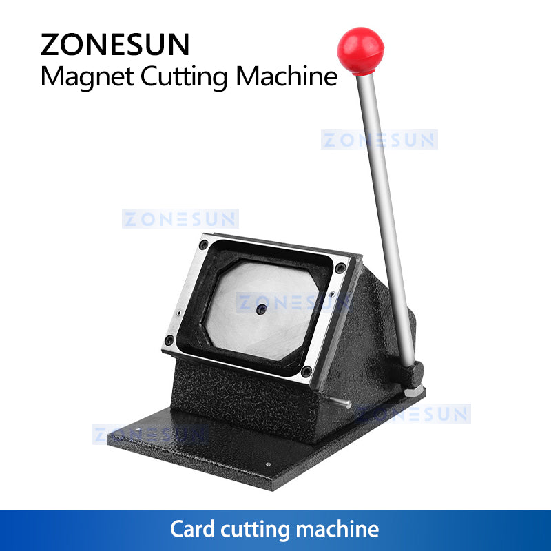 ZONESUN ZS-PCM2 Multifunctional Fridge Magnet and Card Cutting Machine for Personalized Production