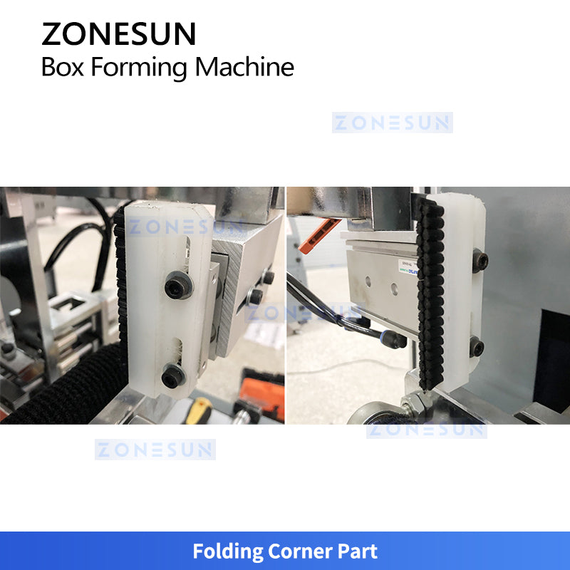 Luxury Packaging: ZONESUN ZS-MS320A Semi-Automatic Rigid Drawer Box Forming & Wrapping Machine