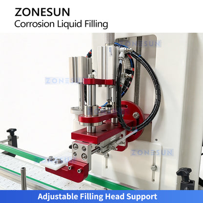 ZONESUN ZS-YTCR15A Automatic Rotary Explosion-Proof Corrosion-Resistant Liquid Filling Machine