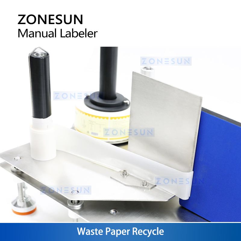 ZONESUN ZS-TB3 Manual Round Square Polygon Bottle Labeling Machine