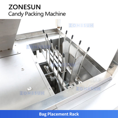 ZONESUN ZS-AFS04C Automatic Candy Weighing Filling and Zipper Pouch Sealing Machine
