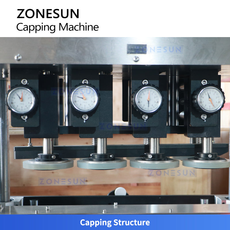 Zonesun ZS-XG440B Automatic High-Speed Press and Screw Capping  Machine