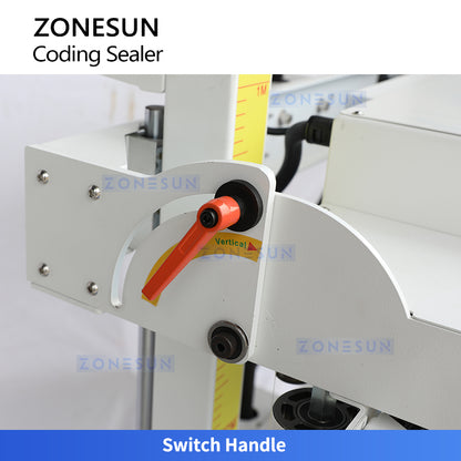 ZONESUN ZS-LWCSM2 Continuous Band Sealer with Inkjet Coding for Food and Chemical Bags