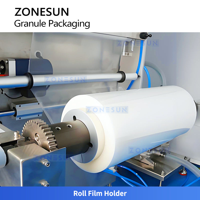 ZONESUN ZS-FS500K6 Automatic VFFS Granule Powder Sachet Packing Machine for Coffee Sugar Salt Tea