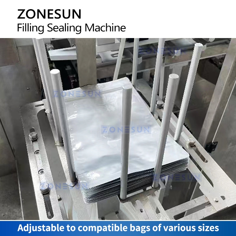ZONESUN ZS-AFS210 Automatic Powder Doypack Bag Filling Sealing Machine