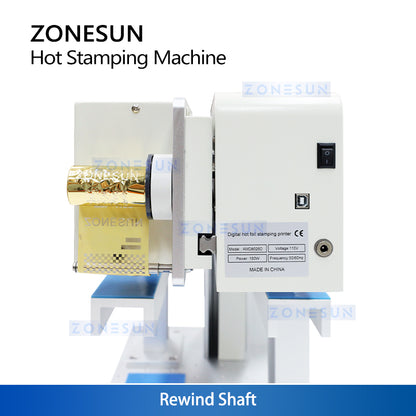 Zonesun ZS-8025D Digital Hot Foil Stamping Machine for Boxes & Bags