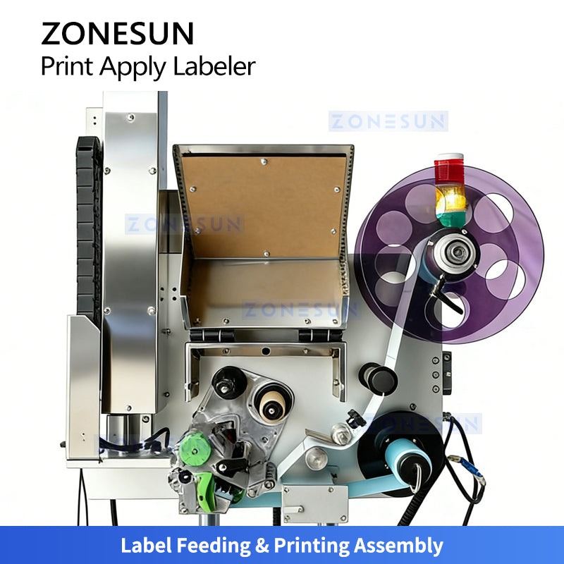 ZONESUN ZS-TB160POP Print and Apply Labeling Machine for Cartons, Bags, and Packaging Lines