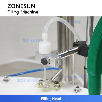 ZONESUN ZS-AFC7C2 Compact Automatic Filling and Capping Machine for Small Bottles