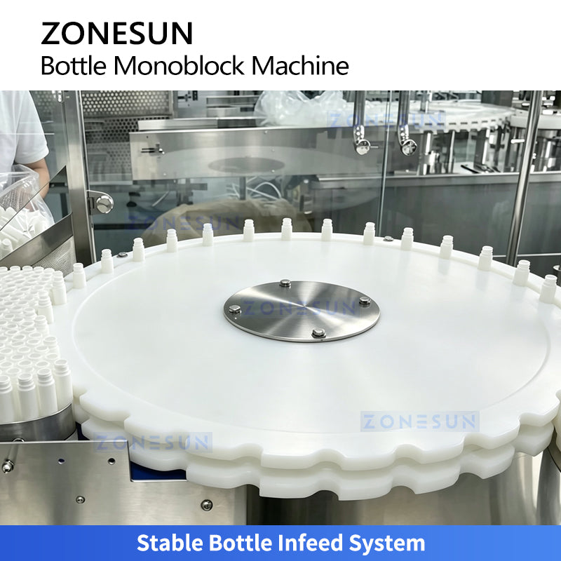 ZONESUN ZS-KGFX32 Automatic PP Bottle Air Washing Filling and Capping Monoblock Machine