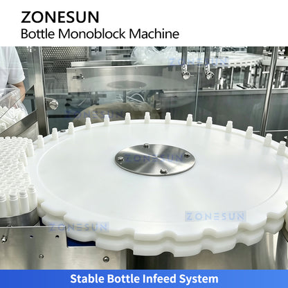 ZONESUN ZS-KGFX32 Automatic PP Bottle Air Washing Filling and Capping Monoblock Machine