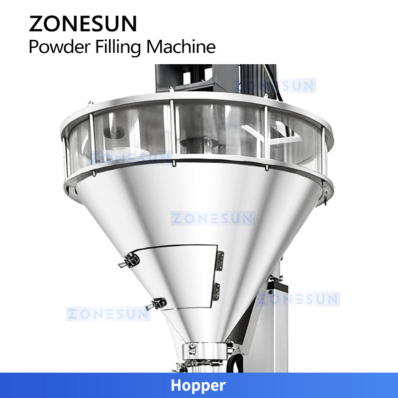 ZONESUN ZS-FM60 Semi-Automatic Vertical Powder Filling Machine with Weighing Scale