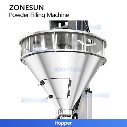 ZONESUN ZS-FM60 Semi-Automatic Vertical Powder Filling Machine with Weighing Scale