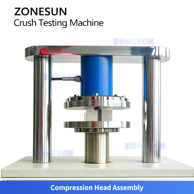 ZONESUN ZS-DTBT2 Crush Testing Machine | Paperboard & Corrugated Material Strength Tester Demo