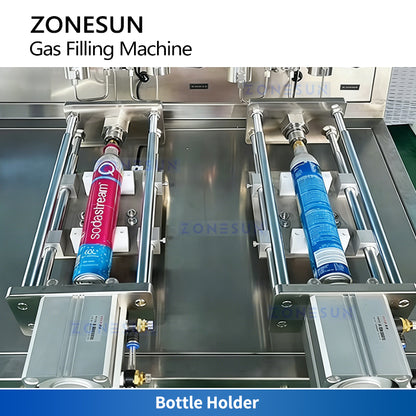 Industrial Efficiency: ZONESUN ZS-FCO4 4-Head High-Pressure CO2 Gas Filling & Packaging Machine